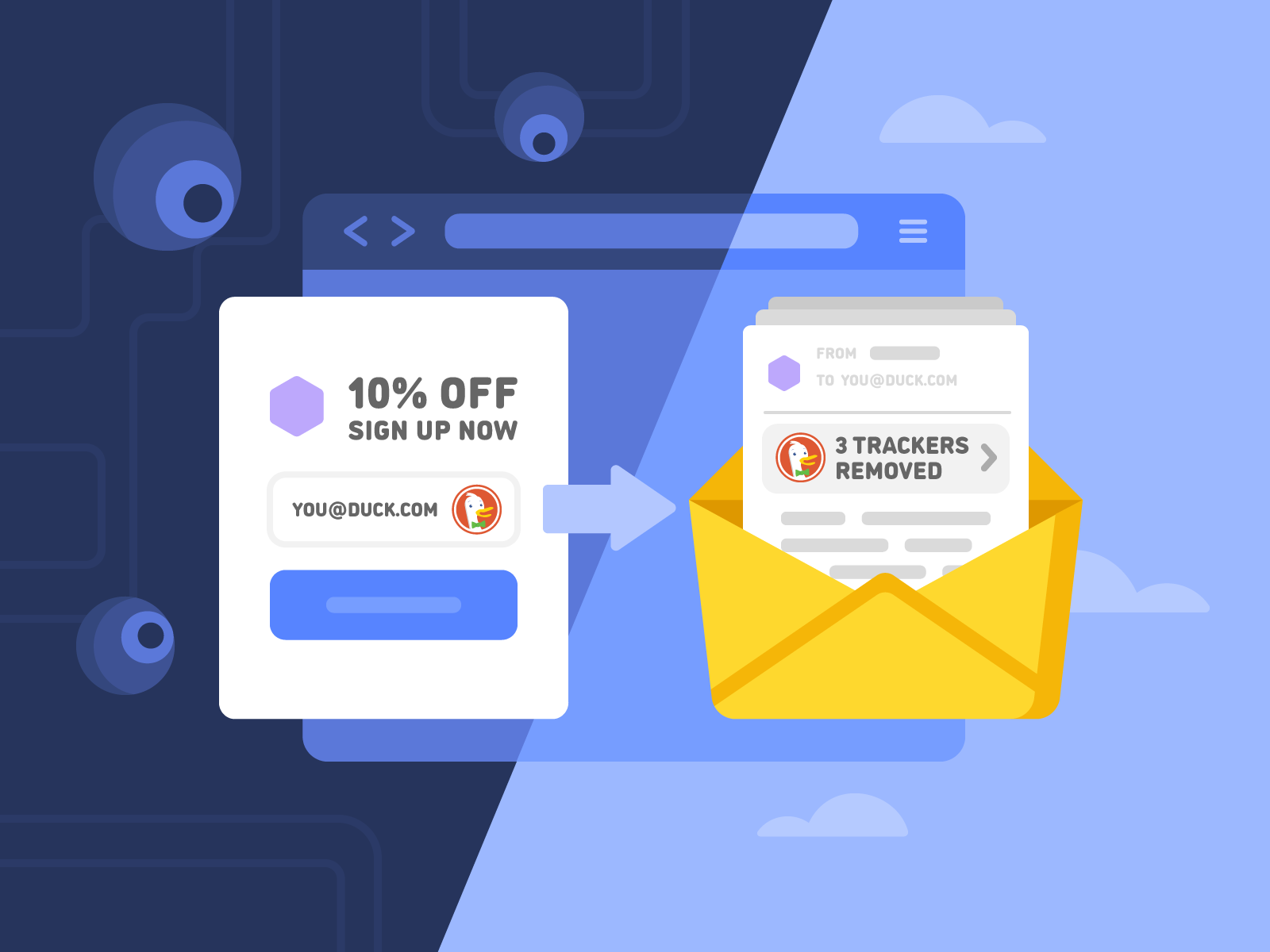 Introducing Email Protection: The easy way to block most email trackers and hide your address