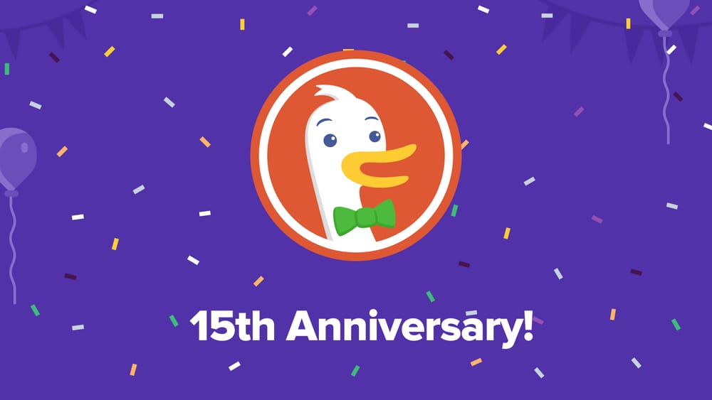Celebrating 15 Years of DuckDuckGo